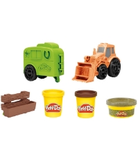 Imagine Play-Doh set Wheels:Tractorul