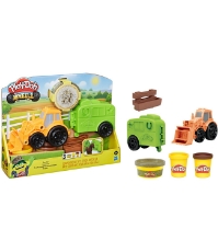 Imagine Play-Doh set Wheels:Tractorul