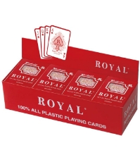 Imagine Carti de joc Royal din plastic