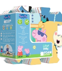 Imagine Puzzle de podea din spuma Peppa Pig Summer