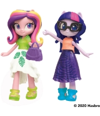 Imagine My Little Pony set figurine Equestria Girls: Twilight Sparkle si Princess Cadance