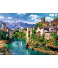 Imagine Puzzle Trefl 500 Pod Vechi Mostar Bosnia