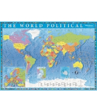 Imagine Puzzle Trefl 2000 Harta Politica a Lumii
