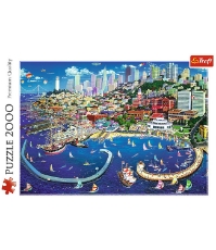 Imagine Puzzle Trefl 2000 Golful San Francisco