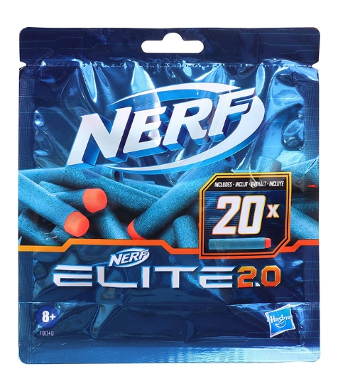 Imagine Nerf Elite munitie 2.0 refill 20 piese