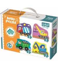 Imagine Puzzle Trefl Baby Clasic Utilaje la Treaba