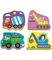 Imagine Puzzle Trefl Baby Clasic Utilaje la Treaba