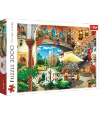 Imagine Puzzle Trefl 2000 Vedere din Barcelona