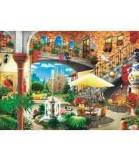Imagine Puzzle Trefl 2000 Vedere din Barcelona