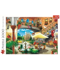 Imagine Puzzle Trefl 2000 Vedere din Barcelona