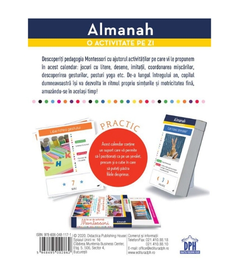 Imagine Almanah - Un an de activitati Montessori