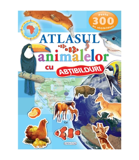 Imagine Atlasul animalelor cu abtibilduri