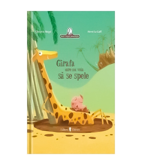 Imagine Girafa care nu voia sa se spele