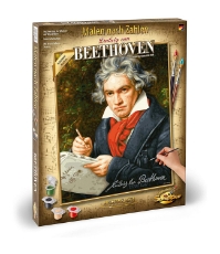 Imagine Kit  pictura pe numere Ludwig Van Beethoven