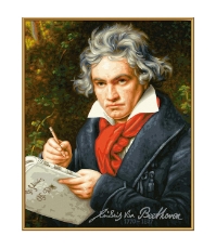 Imagine Kit  pictura pe numere Ludwig Van Beethoven