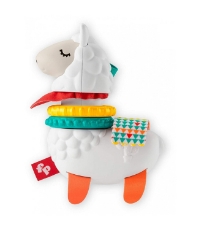 Imagine Fisher Price Jucarie senzoriala Lama Multicolora