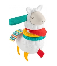 Imagine Fisher Price Jucarie senzoriala Lama Multicolora