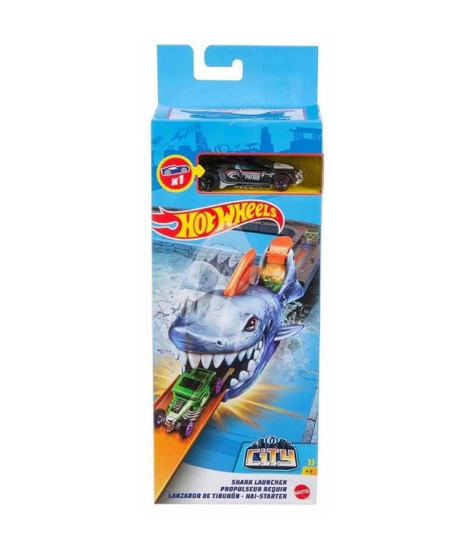 Imagine Hot Wheels gama City Shark Lansator