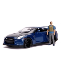 Imagine Masinuta metalica Fast and Furious Nissan Skyline scara 1:18