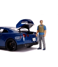 Imagine Masinuta metalica Fast and Furious Nissan Skyline scara 1:18