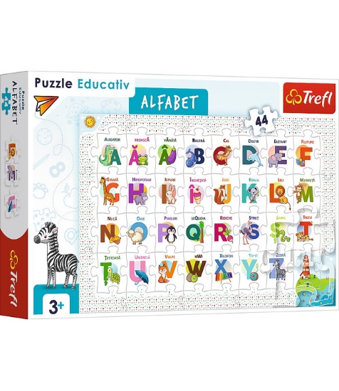 Imagine Puzzle 44 educational Alfabetul