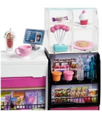 Imagine Barbie  set Cafenea cu 20 de accesorii