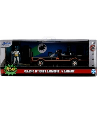 Imagine Batman masina Batmobile clasic cu figurina 1:32