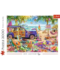 Imagine Puzzle Trefl 2000 Vacanta Tropicala