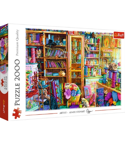 Imagine Puzzle Trefl 2000 Paradisul Pisicutelor