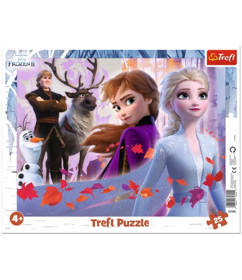 Imagine Puzzle 25  plansa Aventurile din Frozen