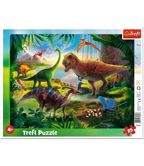 Imagine Puzzle 25  plansa Dinozauri