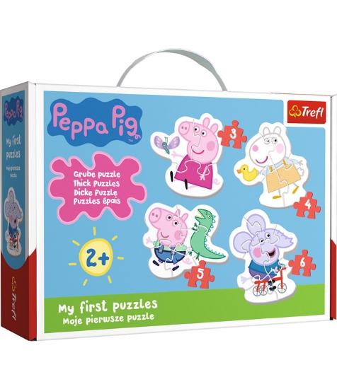 Imagine Puzzle baby clasic simpatica Peppa Pig