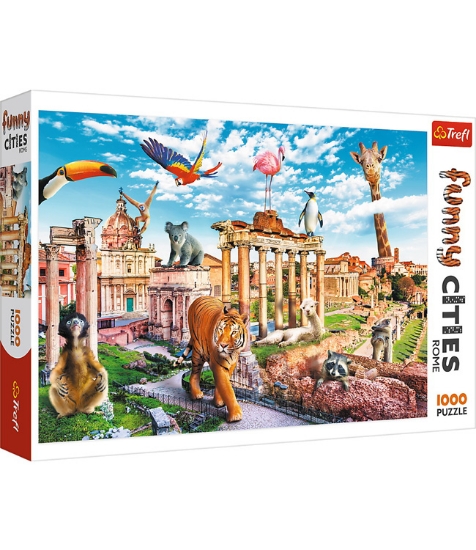 Imagine Puzzle 1000 Orase Amuzante Roma Salbatica