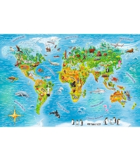 Imagine Puzzle educational Harta lumii