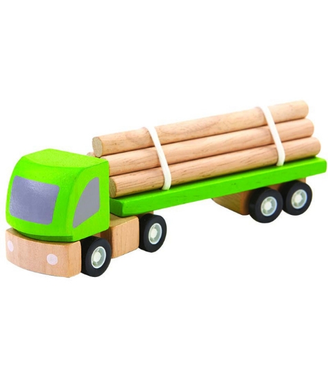 Imagine Camion pentru busteni Plan Toys