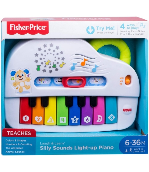 Imagine Fisher Price Pianul interactiv in limba Romana