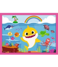 Imagine Puzzle Trefl 4 in 1, Familia Shark