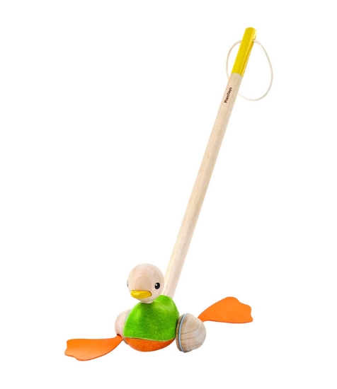 Imagine Ratusca Plan Toys - jucarie de impins