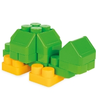 Imagine Jucarie Cuburi de construit in cutie Jumbo Blocks 60 piese