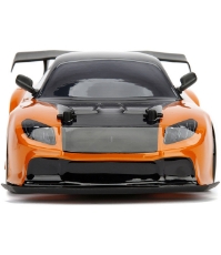 Imagine Masina Jada Toys Fast and Furious Mazda RX-7 Drift cu anvelope si telecomanda