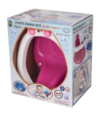 Imagine Scaun de baie Practical Bath Set pink