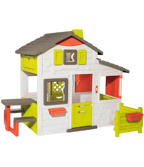 Imagine Casuta pentru copii Friends Playhouse Neo cu gradina