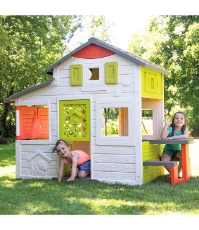 Imagine Casuta pentru copii Friends Playhouse Neo cu gradina