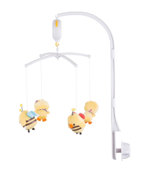 Imagine Carusel muzical pentru patut Duck