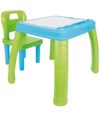 Imagine Set Masuta cu scaun pentru copii Study Table blue
