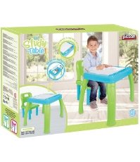 Imagine Set Masuta cu scaun pentru copii Study Table blue