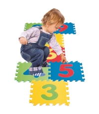 Imagine Covor puzzle cu cifre pentru copii Educational Polyethylene Play Mat