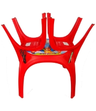 Imagine Set Masuta cu 2 scaune pentru copii King Table red