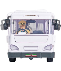 Imagine Autobuz Fireman Sam Trevors Bus cu figurina