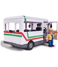 Imagine Autobuz Fireman Sam Trevors Bus cu figurina